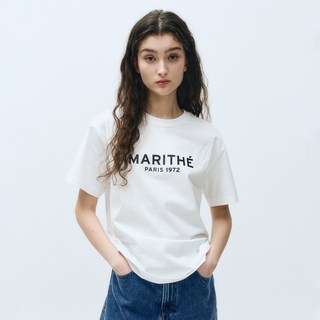 MaritheFrancoisGirbaud 女款 REGULAR LOGO T恤