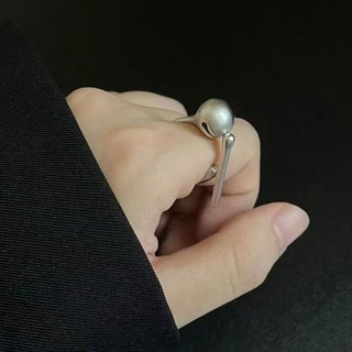 gelluna 趣味時髦和平靜心佛教木魚造型戒指 B-106