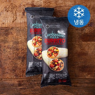 콤비네이션 피자 브리또 (냉동), 125g, 1개입, 2개