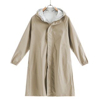Reddot 紅點生活 時尚有型防風防曬修身雨衣, 卡其色