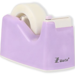 ZzalRio Mini 自動安全兒童膠帶台, 淺紫色, 1個