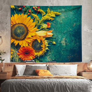 Didrokay 室內裝飾布藝海報, 向日葵
