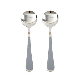 윌리브 국산 304스텐 니노 세라믹 아동커트러리, 그레이, 단품, 2개