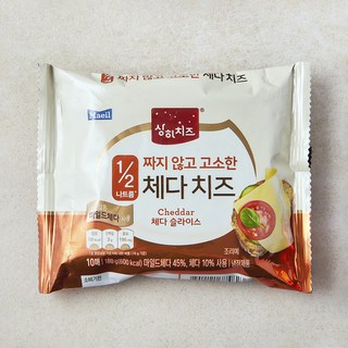 상하치즈 짜지 않고 고소한 체다 치즈, 18g, 10개입, 1개
