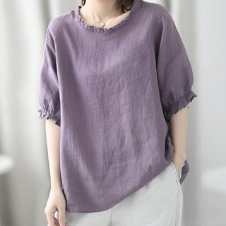 LUNA GIRL 女款 Todipot 大尺碼寬鬆T恤 L26SPT012011