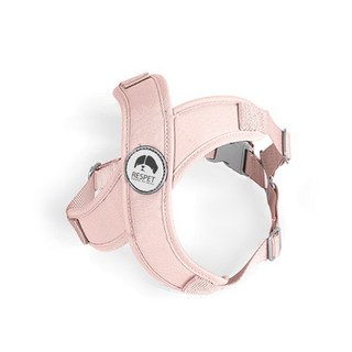 RESPET 狗狗 X型 馬卡龍 胸背帶, 粉紅色