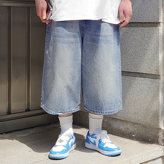 더액션 남성용 캣브러쉬 버뮤다 데님 팬츠 P3129