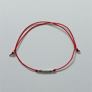 Dajudeu女款925銀絲繩可調節切割手鍊