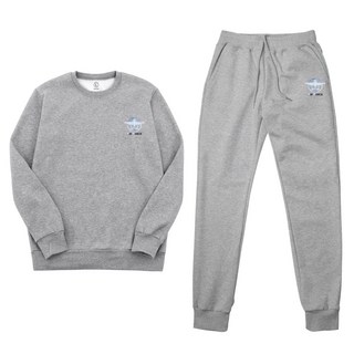 JB Fashion Air Force 刷毛束口褲 運動服飾上下套裝