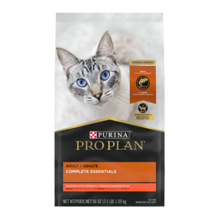 PRO PLAN 冠能 成貓用挑嘴鮮鮭活力配方 乾飼料, 1.59kg, 1袋, 鮭魚