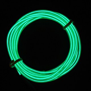 PARTYHAE EL冷光線 + 逆變器, 綠色, 1個