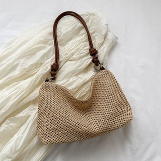 Allode 麻花日常藤編包