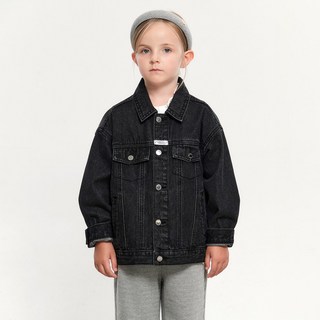 MaritheFrancoisGirbaud 兒童寬鬆版型牛仔卡車司機夾克