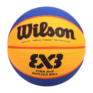 Wilson FIBA 3X3 REPLICA 橡膠籃球, 1個, WTB1033XB