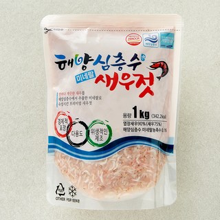 해양심층수 미네랄 새우젓, 1kg, 1개