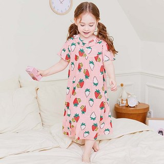몰리멜리프렌즈 여아용 상코미 딸기 원피스 파자마