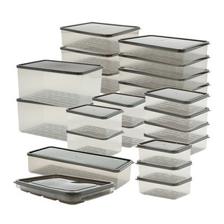 Be Tree 軟質冷凍收納盒8款套組, 22個, 1組