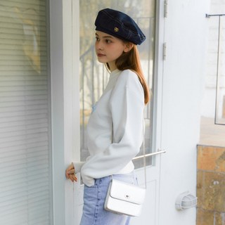 Anoetic ANC 經典褶皺方包, 銀色