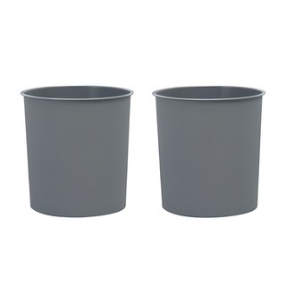 OLIVING 垃圾桶 2個, 灰色