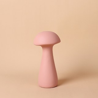 TCR 簡約彩色蘑菇裝飾品, 粉紅色