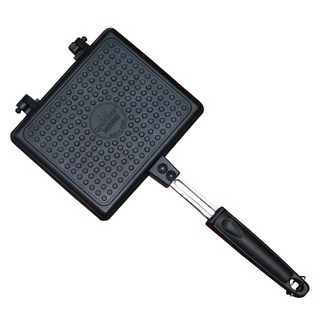 OLBIA 電磁爐適用手拿式鬆餅烤盤, 1個, 35 x 16 厘米, 16cm