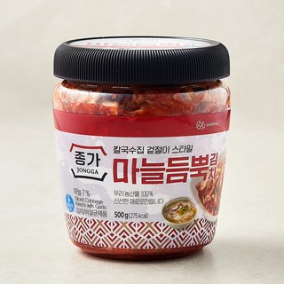 대상 종가 마늘듬뿍김치, 500g, 1개