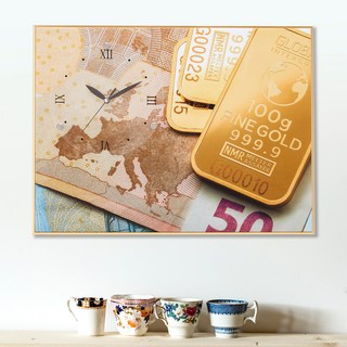 MISO eYe The Frame 金條版畫時鐘, 金色