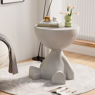 soonZAM SNS感性風格室內裝飾重點客廳邊桌, 灰色