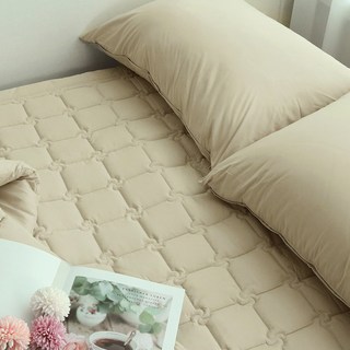 atonalo 造型抗菌抗過敏睡墊, 燕麥色