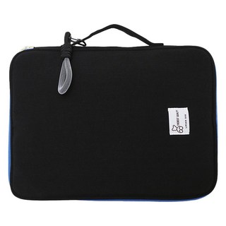 Misoroun 斜背手提平板筆電包, 1個, 黑色