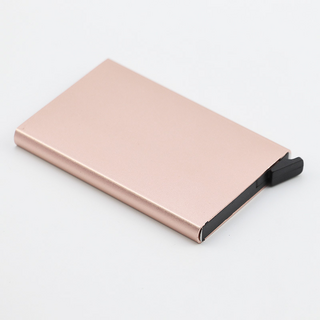 收納商務名片盒, 淡粉紅色, 1個