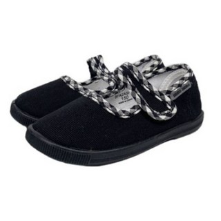 Bimbo Bimba 女童款 棉質微笑平底鞋