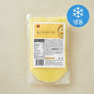 황금잉어빵 황금 카스타드 크림 (냉동), 500g, 1개, 1개입