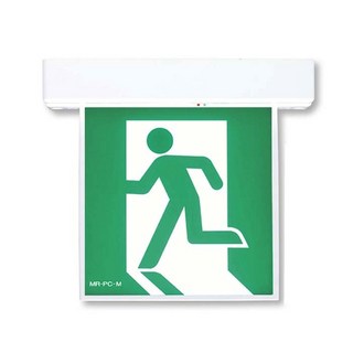 Miraetech 天花板型雙面逃生出口指示燈, 1個, 綠色