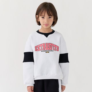 베베쥬 스탠딩 배색 맨투맨