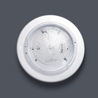 글로벌엘이디 LED 원형 직부등 15W 주광색, 화이트, 1개