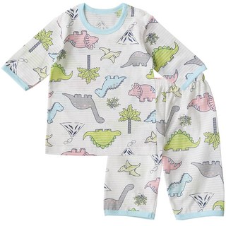 Vovo 童款可愛恐龍印花家居7分衣褲組