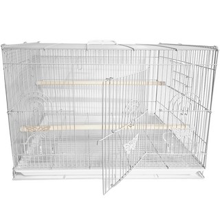 PET'S HANDLER 鸚鵡飛行籠 PH-FB600, 1個, 白色