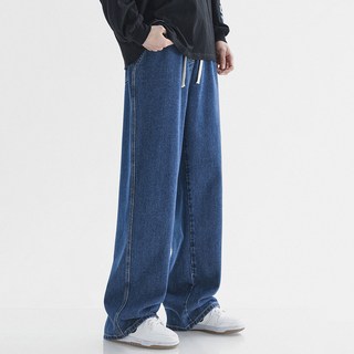 男士四季鬆緊腰寬版牛仔褲 PDS209