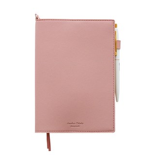 퍼니메이드 오브제 가죽 만년 다이어리 + 볼펜 세트, 로맨틱핑크, 1세트