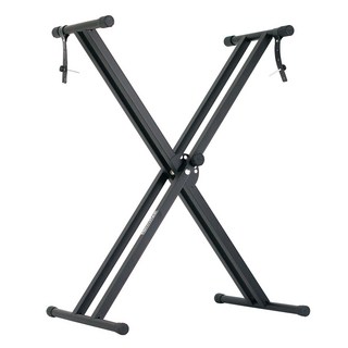 Mighty King 可折疊鍵盤X型腳架 MKS120, 黑色, 1個
