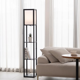 鋼琴泰勒擱板式落地支架 SS-7800, 黑色的