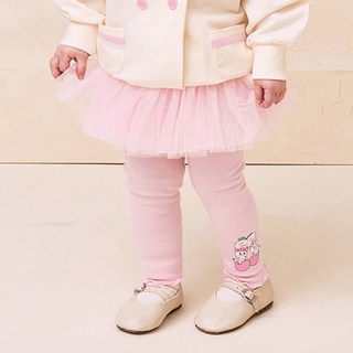 milkmile 女童Esther Bunny雙櫻桃紗紗裙褲