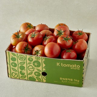 이로운 군위 무농약 인증 완숙토마토, 5kg, 1개