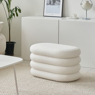 MAISON DE COMME MA 達克瓦茲收納椅凳, 白色, 1個