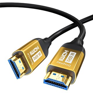 MYBESTFRIEND 光纖HDMI 2.1 8K 60Hz 長距離 AOC 混合線纜 MBF-8KHDMI, 1個, 70m