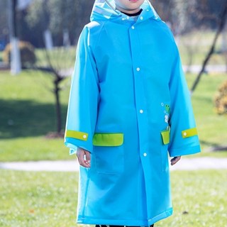 IYUMONG 兒童Narby雨衣 恐龍半透明連帽雨衣