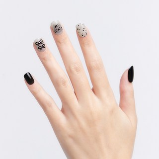 데싱디바 매직프레스 네일팁 레귤러 라운드, 시크캣, 1개