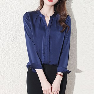 POPLAR NC 亨利領長袖襯衫