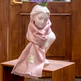 CARPEDIEM 迷你素色羊毛圍巾